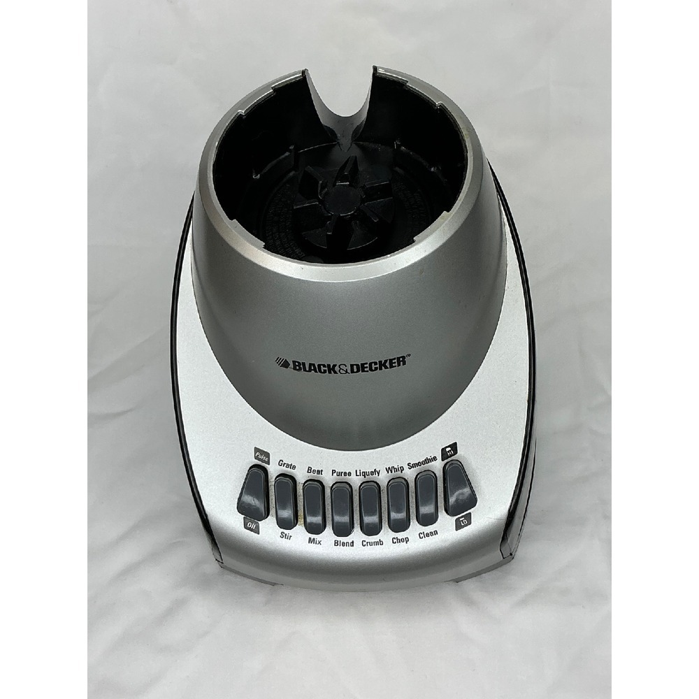 Black and Decker Blender Base Food Processor  Bl 2500S Silver PARTS ONLY‎